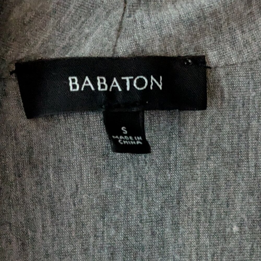 L/S grey crossover top - Picture 2 of 4